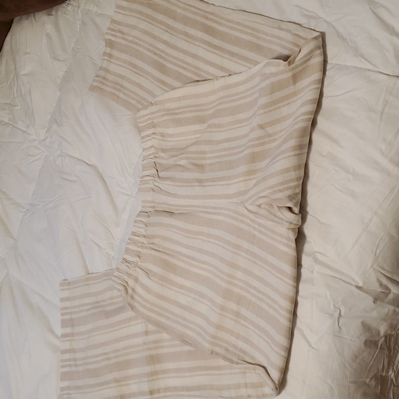 NWOT Wide-leg Linen Pants - Picture 3 of 9